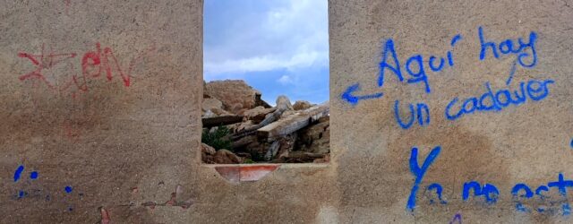 Una pintada singular que invita a pensar